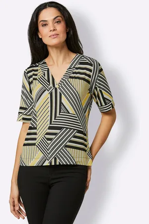 CREATION L PREMIUM Print-Shirt »Lyocell-Shirt«, (1 tlg.)