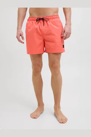 JACK & JONES Badeshorts »JPSTMAUI JJSWIM SOLID AKM SN«
