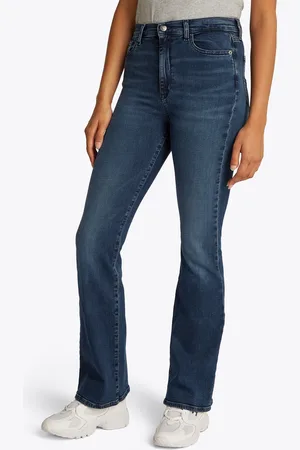 Tommy Hilfiger Schlagjeans »SYLVIA HGH FLR BI1267«, in blauer Waschung