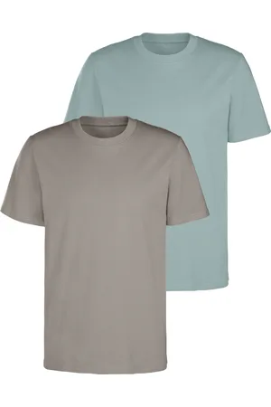 KangaROOS T-Shirt, (2er-Pack), Freizeitshirt mit Kurzarm, Rundhals aus reine Baumwolle