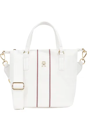 Tommy Hilfiger Tragetasche »POPPY SMALL TOTE CORP«, Damen Umhängetasche, Schultertaschen, Henkeltasche mit buntem Zipper