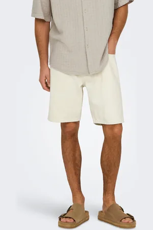 Only & Sons Shorts »ONSEDGE ECRU 2044 PIM DNM SHORTS«