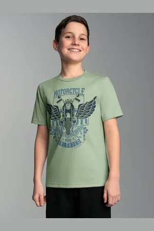 Trigema T-Shirt » T-Shirt mit großem Motorrad-Printmotiv«, (1 tlg.)