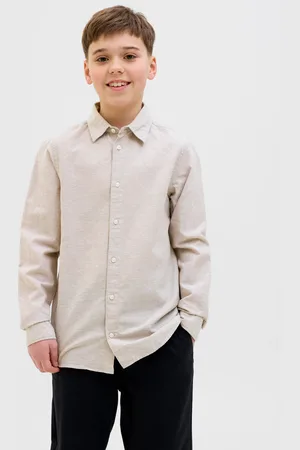 JACK & JONES Langarmhemd »JJEBREEZE SHIRT LS SN JNR«