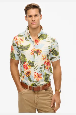 Superdry Kurzarmhemd »HAWAIIAN PRINT SHIRT«