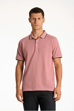 Lindbergh Poloshirt, mit Logo-Stickerei und abgesetzten Bündchen