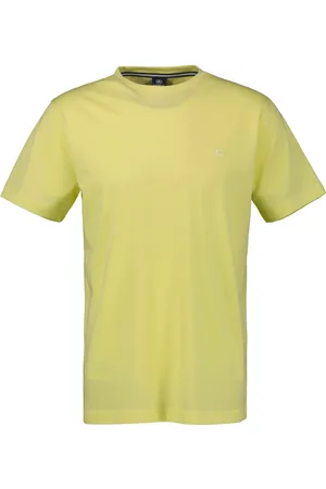 Lerros Kurzarmshirt, mit Logostickerei auf der Brust
