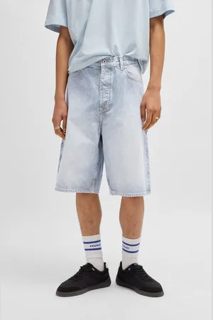 Hugo Blue Shorts »Aman«, mit kontrastfarbenen Details
