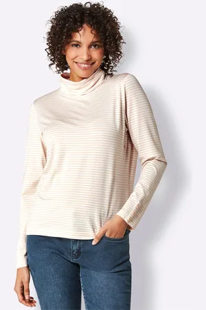 CREATION L PREMIUM Rollkragenshirt »Lyocell-Shirt«, (1 tlg.)