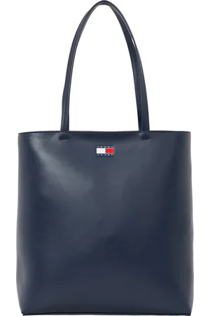 Tommy Hilfiger Tragetasche »TJW ESS MUST TOTE«, Henkeltasche, Umhängetasche, Shopper mit farbiger Logoflagge