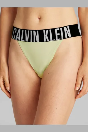 Calvin Klein String »HIGH LEG THONG«, mit großem Logo