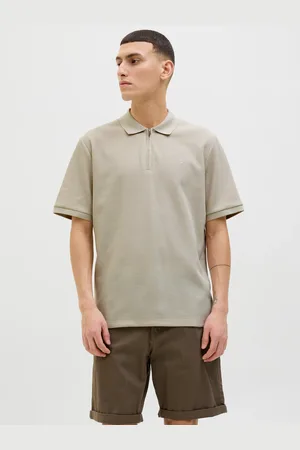 JACK & JONES Poloshirt »JJEAUSTIN ZIP POLO SS NOOS«