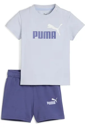 PUMA Trainingsanzug »MINICATS ESS TEE AND SHORTS SET INF«, (2 tlg.)