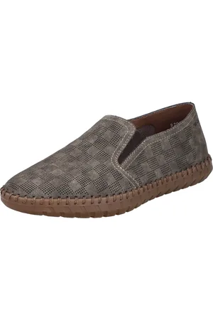 Rieker Slipper, Loafer, Schlupfschuh, Casual-Slipper mit kleinen Stretcheinsätzen