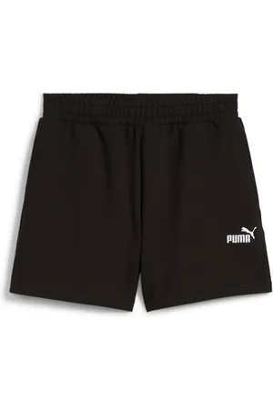 PUMA Trainingsshorts »ESS SMALL NO. 1 LOGO 4” LIGHTWEIGHT HIGH-WAIST SHORTS«