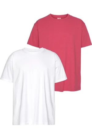 Fruit Of The Loom T-Shirt, (Packung, 2 tlg.), aus reiner Baumwolle