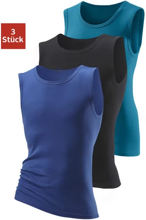 H.I.S Muscleshirt, (3 tlg.), ohne Seitennähte optimale Passform
