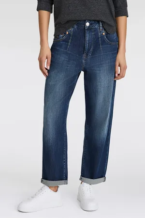 Herrlicher Straight-Jeans »Brooke Recycled Denim Light«, krempelbar