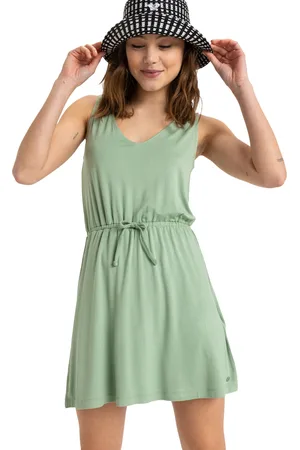 Roxy Jerseykleid »LOW TIDES DRESHORT SLEEVE SOLID«