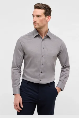 ETERNA Langarmhemd »MODERN FIT«, NON IRON (bügelfrei)