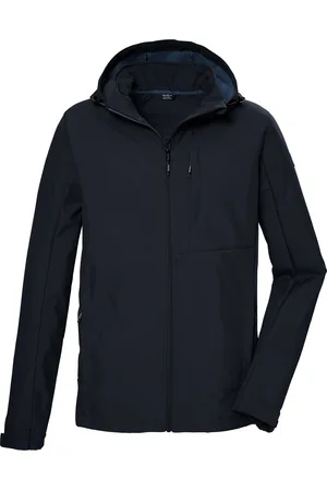 Killtec Softshelljacke »KOS 103 MN SFTSHLL JCKT«, Wasserabweisende, winddichte Softshelljacke, PFAS-frei imprägniert