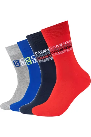Camp David Socken »casual«, (4er Pack), mit Markenlogo