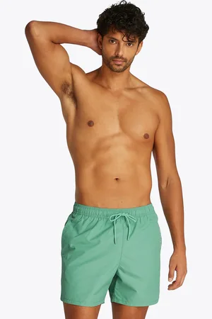 Tommy Hilfiger Badeshorts »MEDIUM DRAWSTRING«, mit Logostickerei an der Hüfte