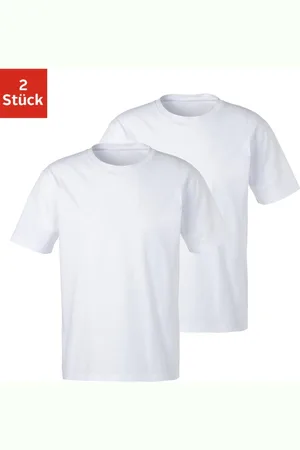 Bench T-Shirt, (2er-Pack), Basic in uni
