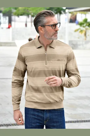marco donati Poloshirt »Langarm-Shirt«, (1 tlg.)