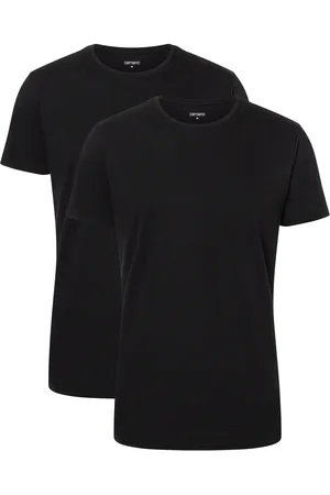 Camano T-Shirt »comfort«, (2er Pack), mit Rundhalsausschnitt