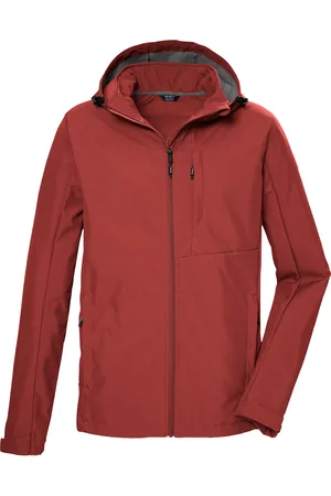 Killtec Softshelljacke »KOS 103 MN SFTSHLL JCKT«, Wasserabweisende, winddichte Softshelljacke, PFAS-frei imprägniert