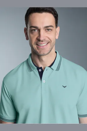 Trigema Poloshirt » Poloshirt mit kontrastfarbigen Akzenten«, (1 tlg.)