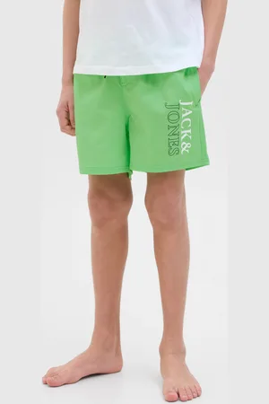JACK & JONES Badeshorts »JPSTMAUI JJSWIM DOUBLE LOGO AKM SN JNR«
