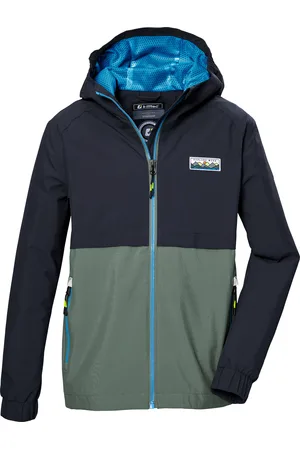 Killtec Funktionsjacke »KOS 141 BYS JCKT«, Wasserdichte Kinderjacke, Colourblock, reflektierend, PFAS-frei