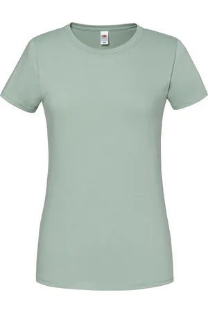Fruit Of The Loom Rundhalsshirt »Lady Fit Premium«, (Packung, 2 tlg., 2er-Pack)