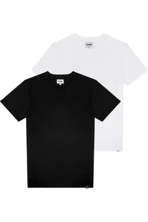 Wrangler Rundhalsshirt, (Packung, 2 tlg.)