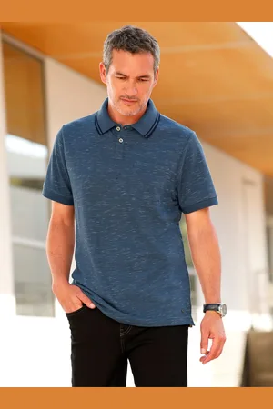 marco donati Kurzarmshirt »Kurzarm-Poloshirt«, (1 tlg.)