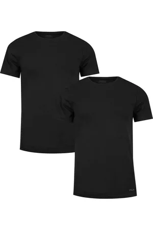 Fila T-Shirt, (2er Pack), mit klassischem Rundhalsausschnitt und Kurzarm