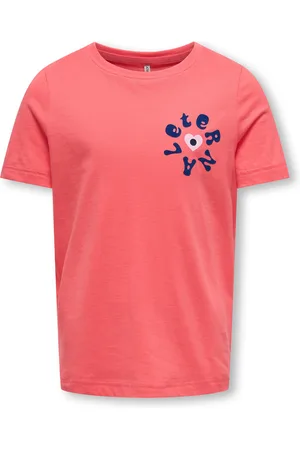 ONLY Kurzarmshirt »KOGHAPPY LIFE O-NECK SS TOP JRS«