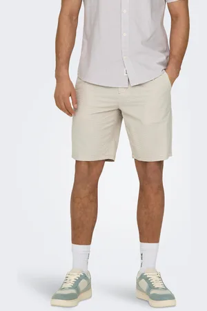 Only & Sons Shorts »ONSLEO LIFE 0009 SEERSUCKER SHORTS NOOS«