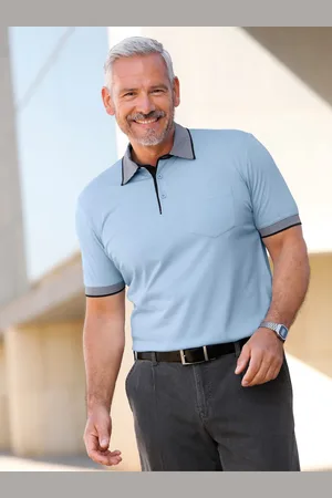 marco donati Poloshirt »Kurzarm-Poloshirt«, (1 tlg.)