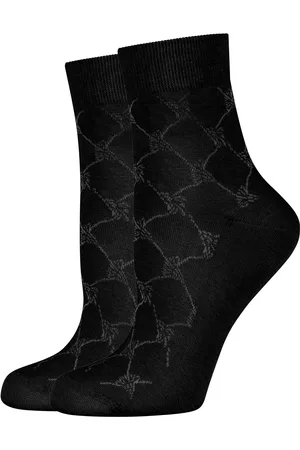 JOOP! Kurzsocken »for your daily glam«, (2er Pack), mit feinem Rautenmuster