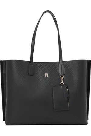 Tommy Hilfiger Tragetasche »TH DISTINCT TOTE MONO«, Damen Henkeltasche, Umhängetasche, Shopper mit TH-Logo-Emblem