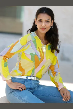 Classic Basics Langarmshirt »Druck-Shirt«, (1 tlg.)