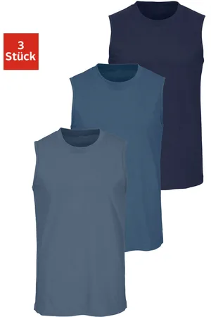 H.I.S Muscleshirt, (Packung, 3 tlg.), mit Rundhalsausschnitt
