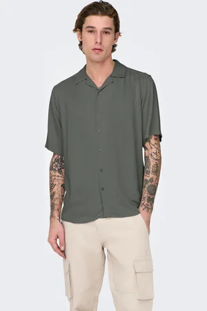 Only & Sons Kurzarmhemd »ONSDASH LIFE REG VISC RES SS SHIRT«