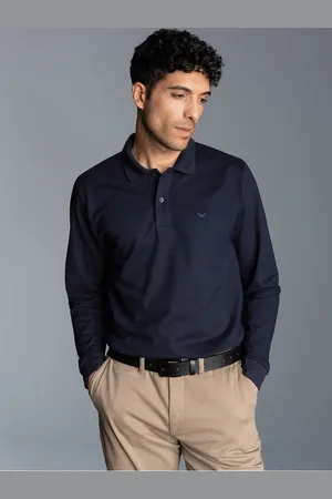 Trigema Poloshirt » Langarm Poloshirt mit Armbündchen«, (1 tlg.)