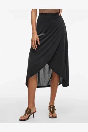 VILA Wickelrock »VIMODALA HW WRAP SKIRT - NOOS«