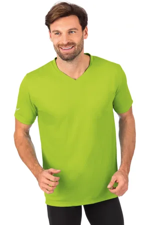Trigema T-Shirt » V-Shirt COOLMAX®«, (1 tlg.)