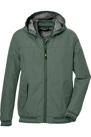 Killtec Funktionsjacke »KOS 153 BYS JCKT«, Modischer, wasserfester Blouson mit reflektierenden Elementen